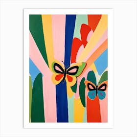 Butterflies In The Sun Art Print