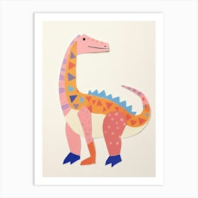 Nursery Dinosaur Art Iguanodon 3 Art Print