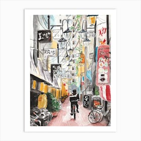 Tokyo Street Art Print
