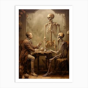 Frank Naipauls Skeletons Is One Of My Favorite Works 2 Art Print