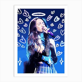 Olivia Rodrigo angel love Art Print