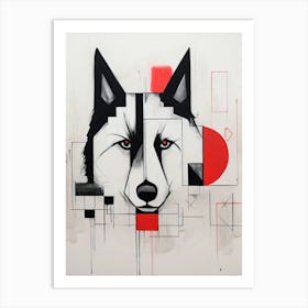 Wolf Style Abstract 1 Art Print