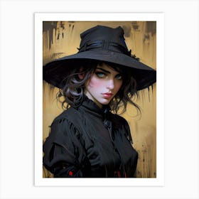 Witches Hat 1 Art Print