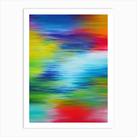 Abstract - Rainbow Art Print