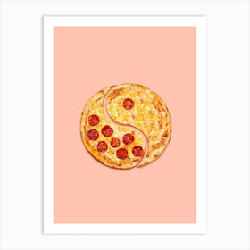 Pizza Harmony Art Print