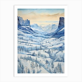 Yosemite National Park United States 4 Art Print