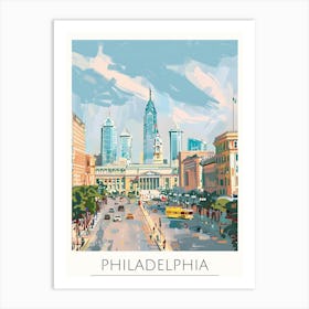 Philadelphia Skyline Art Print