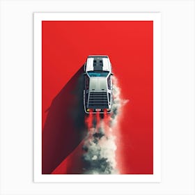 Back To The Future Art Print