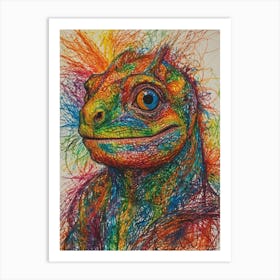 Lizard 3 Art Print