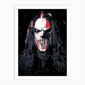 Mick Thomson Mask slipknot band Art Print