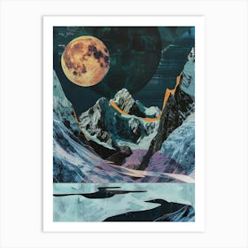 Moonscape 1 Art Print