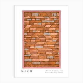 Paul Klee Brick Wall Art Print