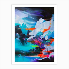 Abstract Painting 2484 Art Print