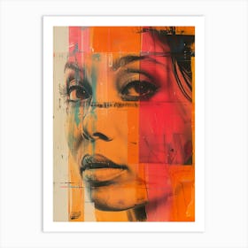 'The Face Of A Woman' 12 Art Print