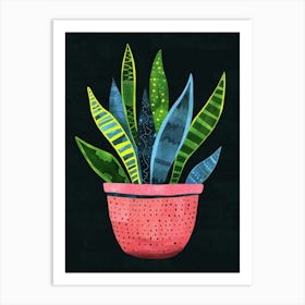 Potted Plant 16 Art Print