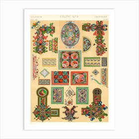 Vintage Pattern Illustration, Owen Jones                                        Art Print