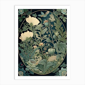 The Garden Of Morning Calm, 1, South Korea Vintage Botanical Art Print