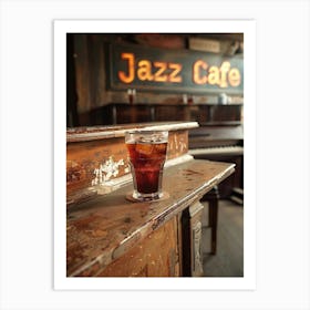 Jazz Cafe 4 Art Print