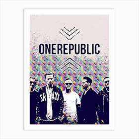 One Republic 9 Art Print