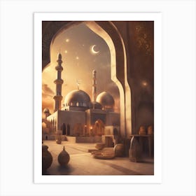 Islamic Mosque Art Print