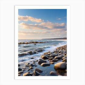 Sunrise At The Beach 1 Art Print