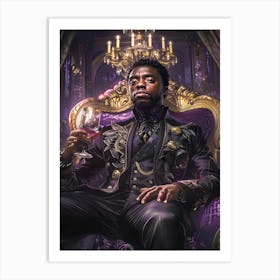 Black Panther 3 Art Print