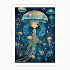 Mermaid 2 Art Print