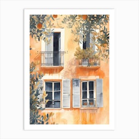 Cannes Europe Travel Architecture 2 Art Print