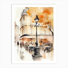 Paris Street Art Art Print