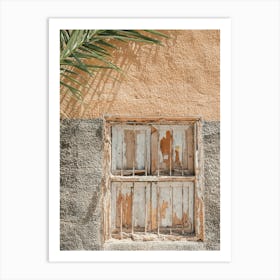 Window With Shadow Art Print