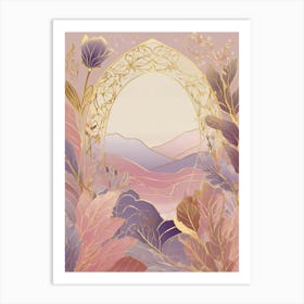 Golden Roses Art Print