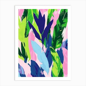 Tropical Leaves 175 Art Print