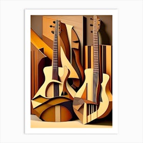 Cubistguitars Art Print