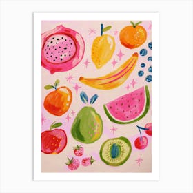 Fruit Painting 1 Art Print