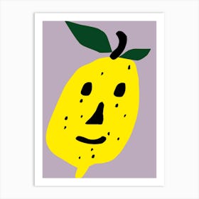 Lemonhead Art Print