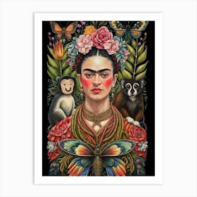 Frida Kahlo 4 Art Print