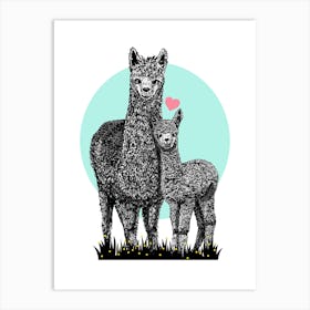 'Alpaca Love' Artwork Affiche