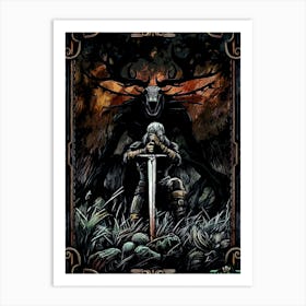 The Witcher 13 Art Print