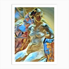 Nude Woman 5 Art Print