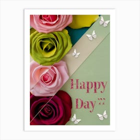 Happy Day Art Print