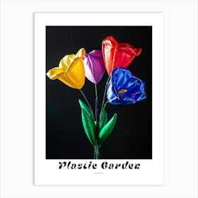 Bright Inflatable Flowers Poster Lisianthus 1 Art Print