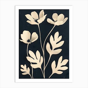 Paper Flowers Art Print