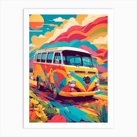 Vw Bus 2 Art Print