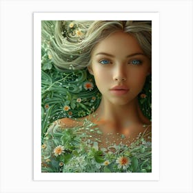 Flora And Fauna 5 Art Print