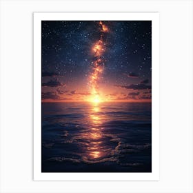 Milky Way 57 Art Print