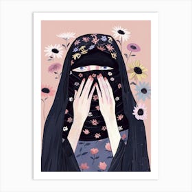 Islamic Woman 3 Art Print