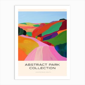 Abstract Park Collection Poster Hampstead Heath London 5 Art Print