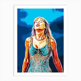 Taylor Swift 1 Art Print