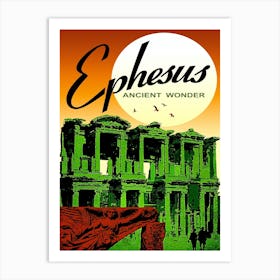 Ephesus, Turkey, Ancient Wonder Art Print