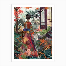 In The Garden Yuyuan Garden China 4 Art Print